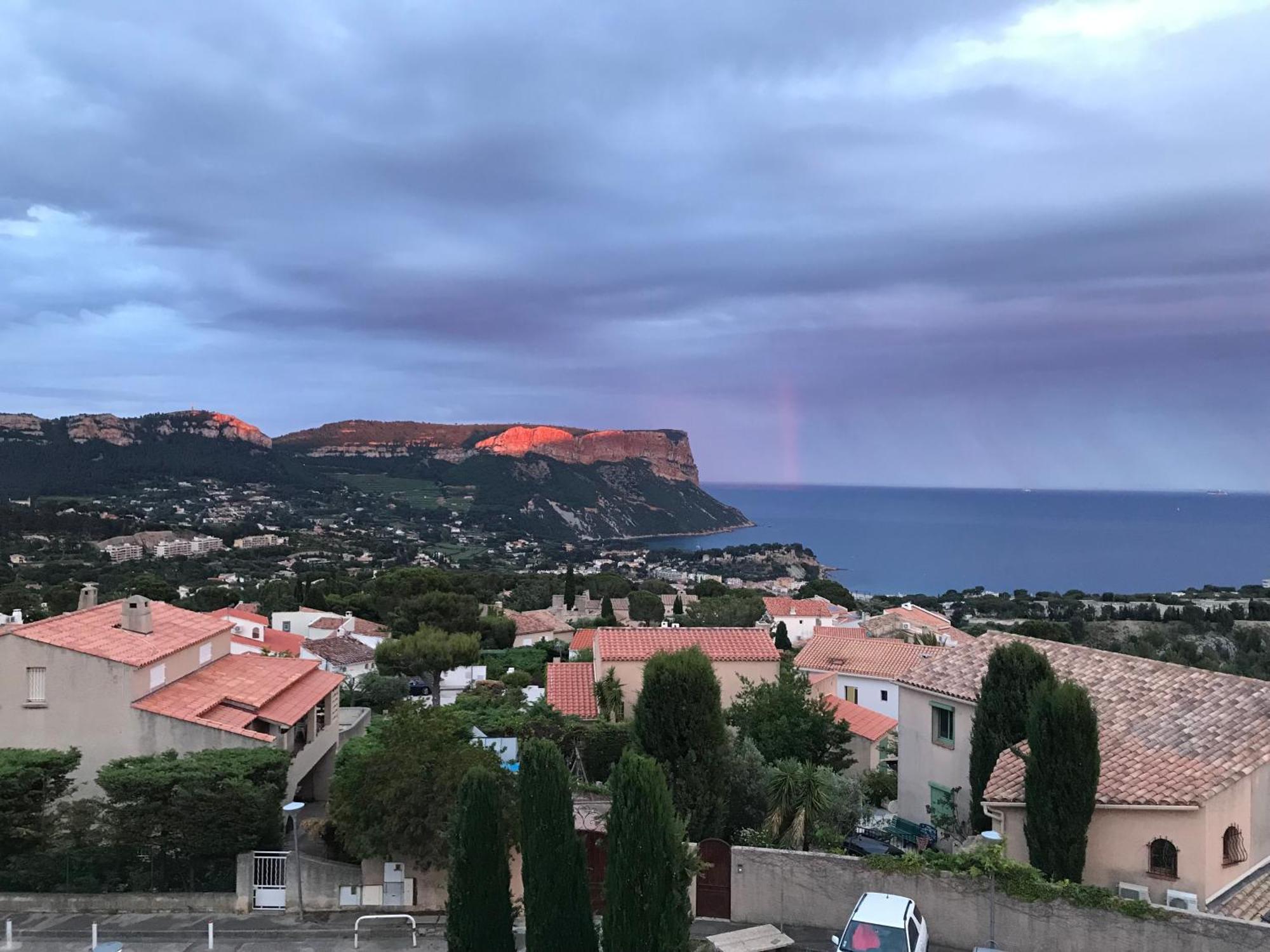 Magnifique Studio Cassis Vue Mer Extérieur photo