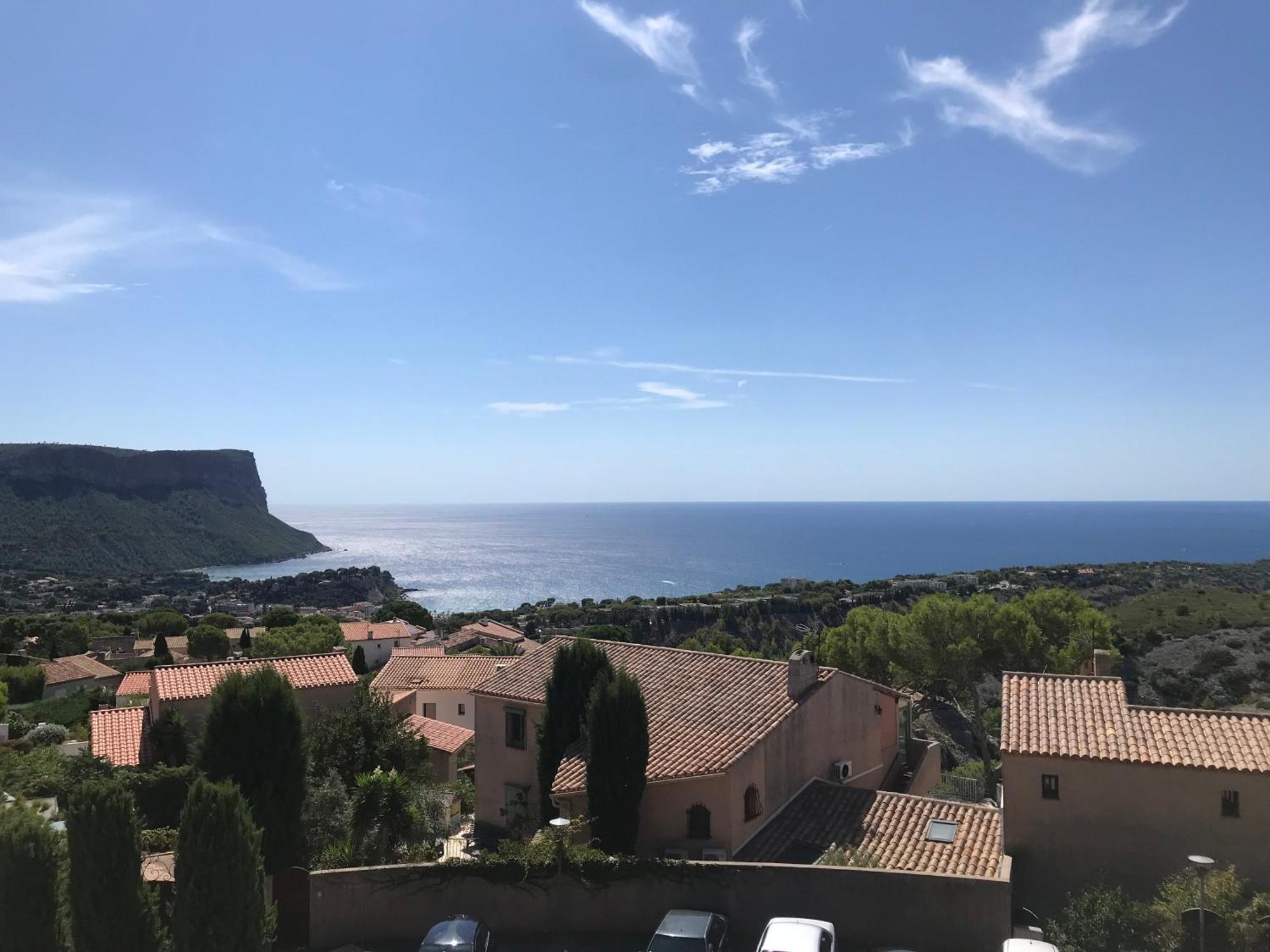 Magnifique Studio Cassis Vue Mer Extérieur photo